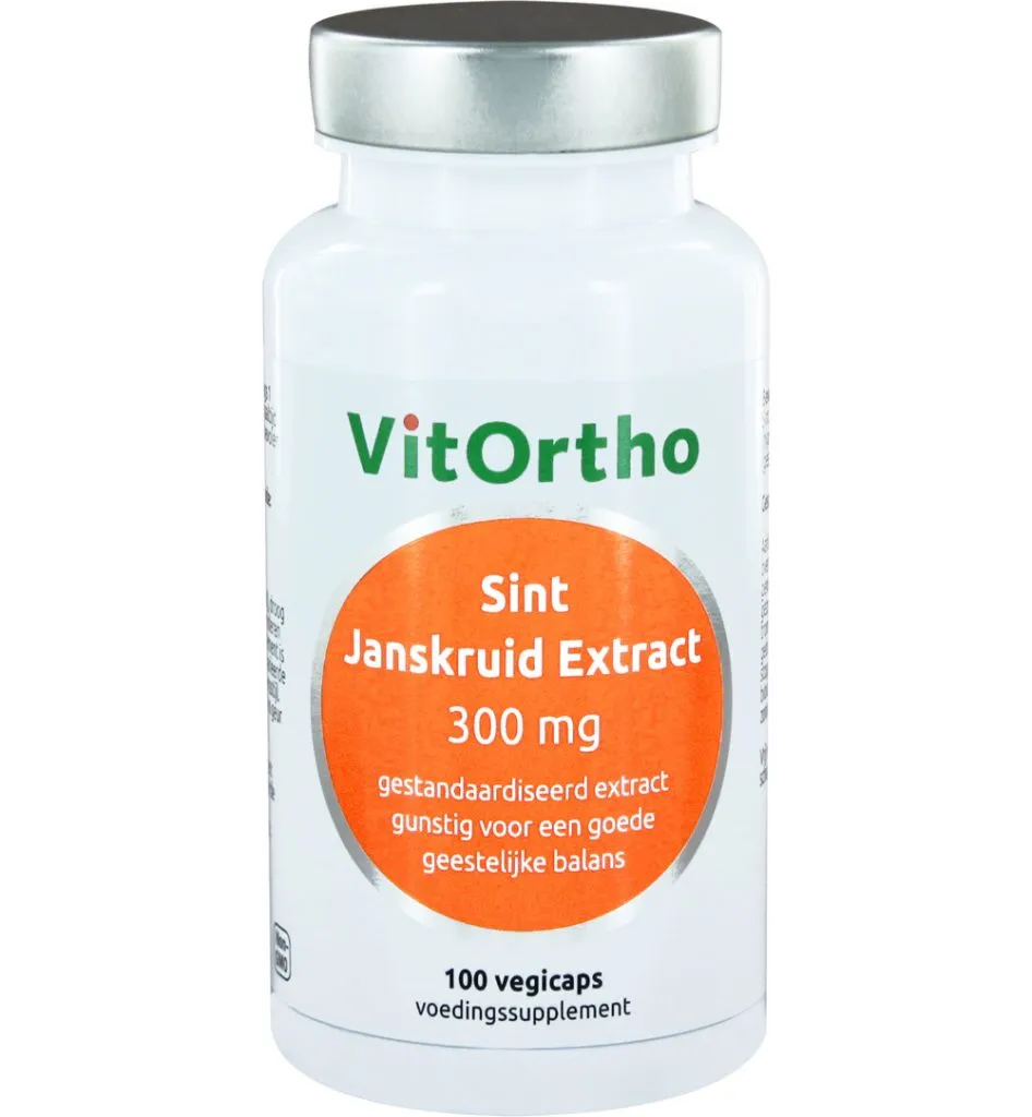 VitOrtho Sint Janskruid extract 300 mg (100 vega capsules)