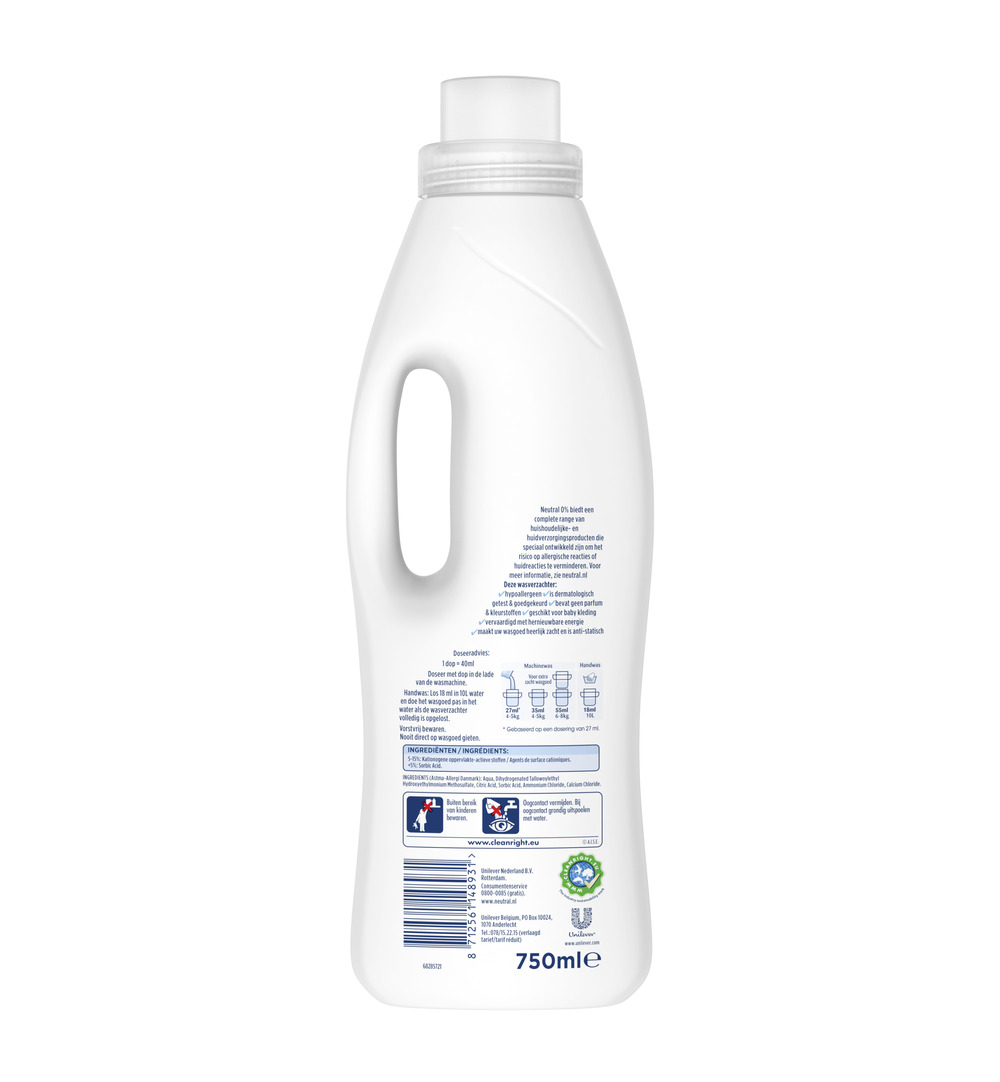 Neutral Wasverzachter (750 ml) - image 2