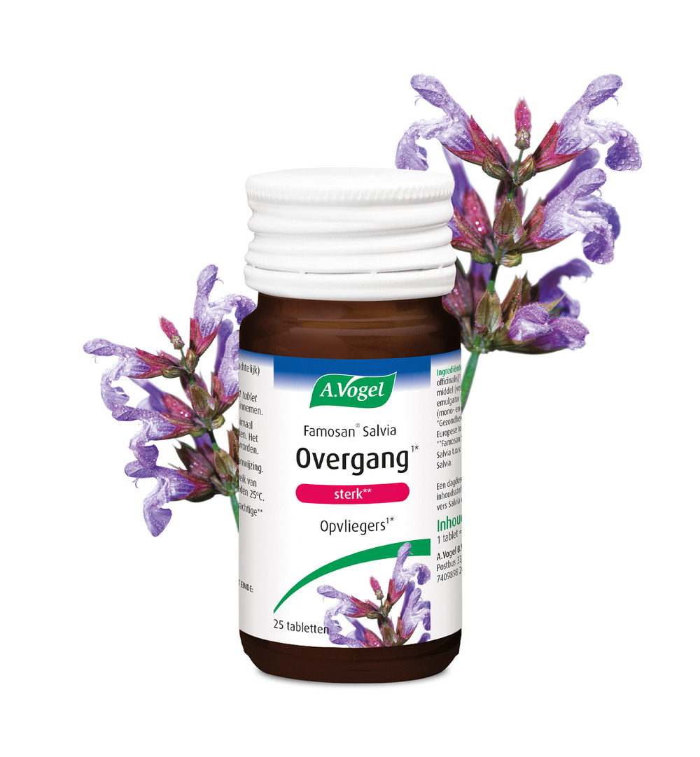 A.Vogel Famosan salvia overgang sterk (25 stuks)