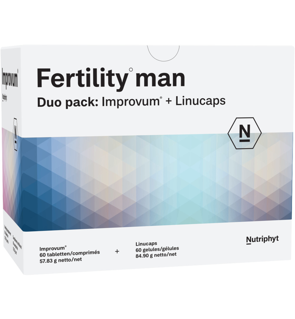 Nutriphyt Fertility man duo 2 x 60 capsu (120 capsules)