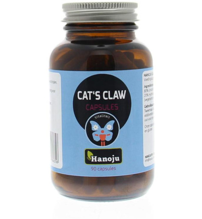 Hanoju Cats Claw 400Mg (90 Vega capsules)