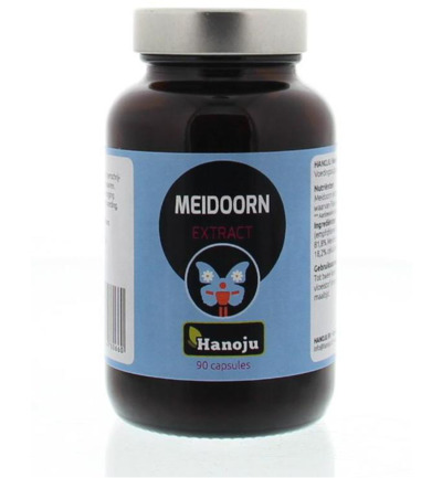 Hanoju Meidoorn extract 450mg (90 vega capsules)