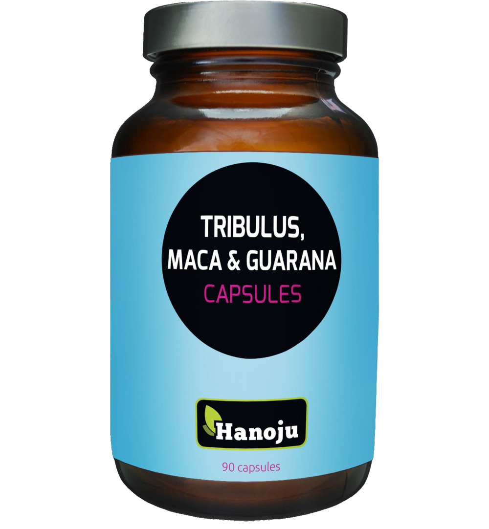 Hanoju Tribulus Maca Guarana Extract (90 Vega capsules)