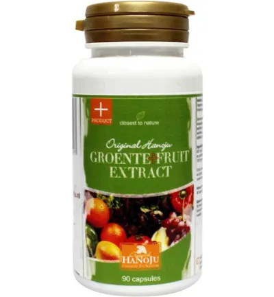 Hanojugroente en fruit extract 500mg (90 vega capsules)
