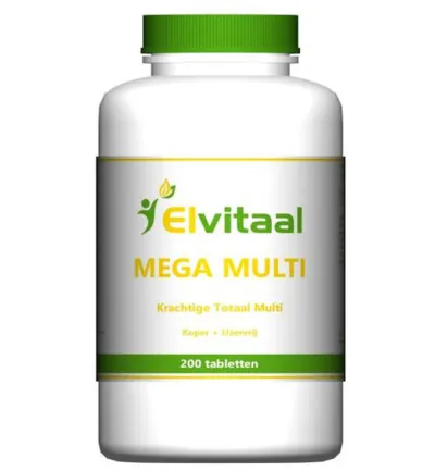 Elvitaal/Elvitum Mega multi (200 stuks)