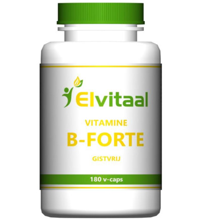 Elvitaal/Elvitum Vitamine B-forte gistvrij (180 vega capsules)