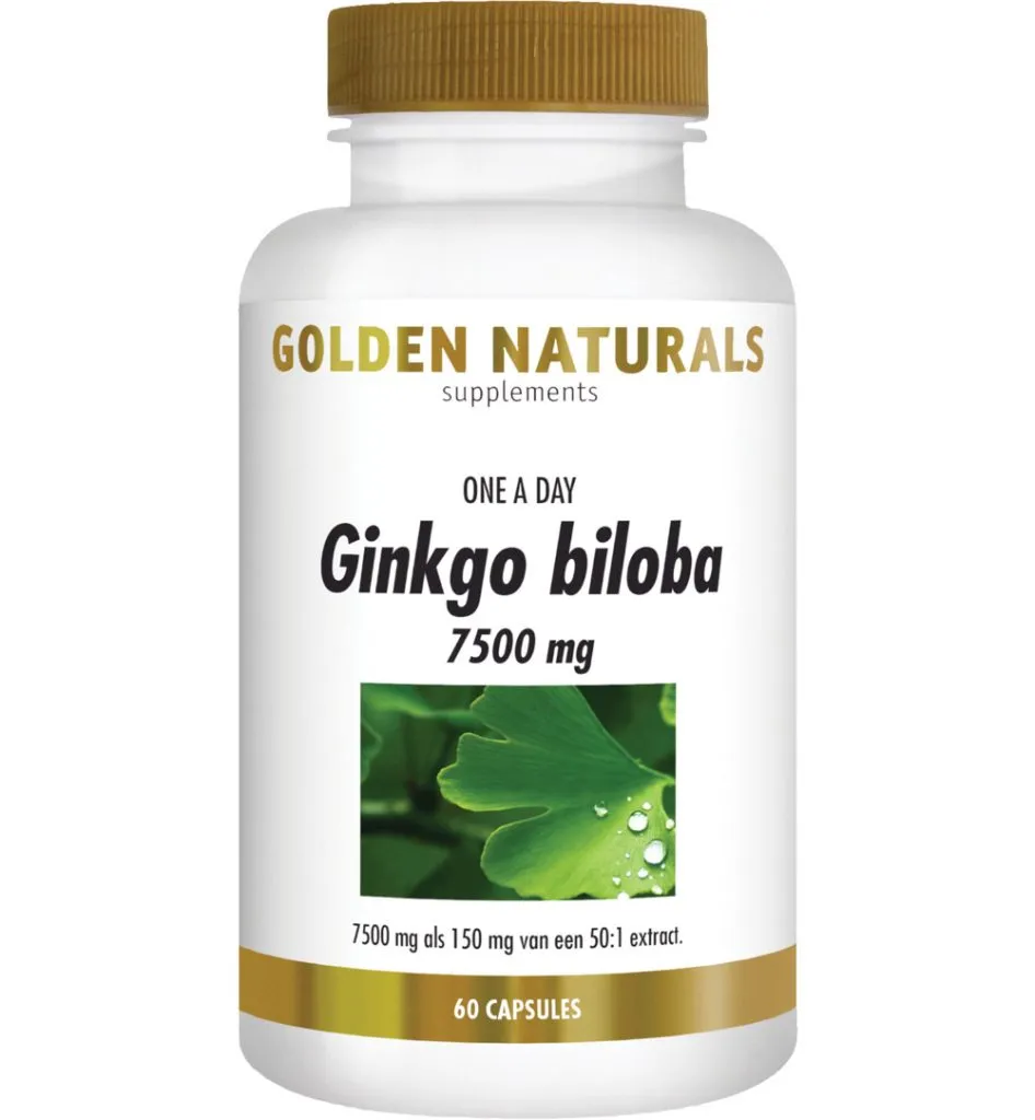 Golden Naturals Ginkgo biloba 7500 mg (60 capsules)