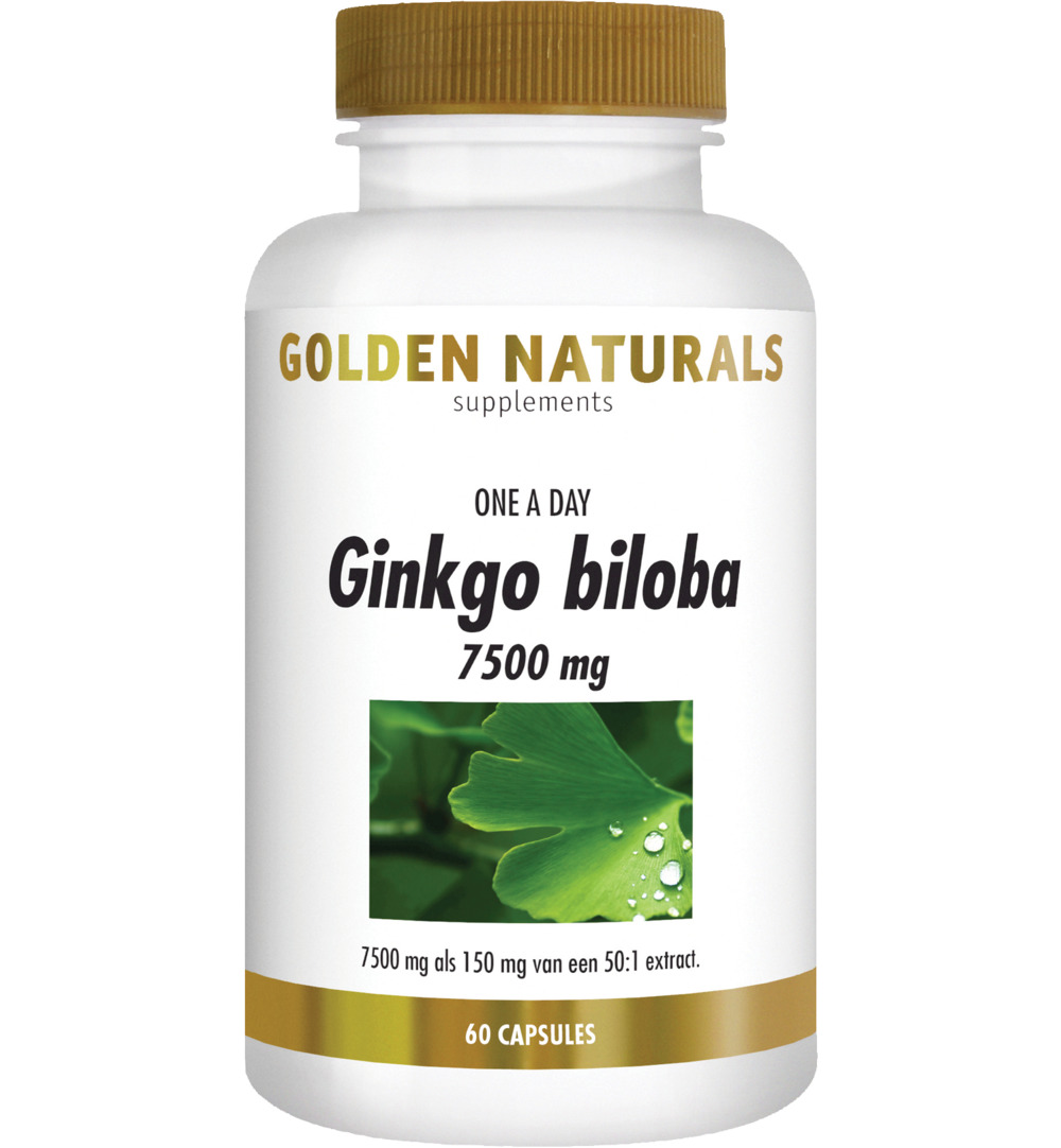 Golden Naturals Ginkgo biloba 7500 mg (60 capsules)
