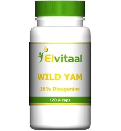 Elvitaal/Elvitum Wild Yam 100mg 16% diosgenine (120 capsules)