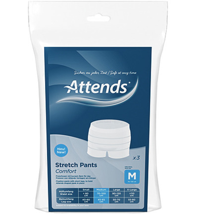 Attends Stretchpants Comfort Maat M (3 stuks)