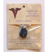 Steengoed Hanger gezondheidssteen lapis lazuli (1 stuk)
