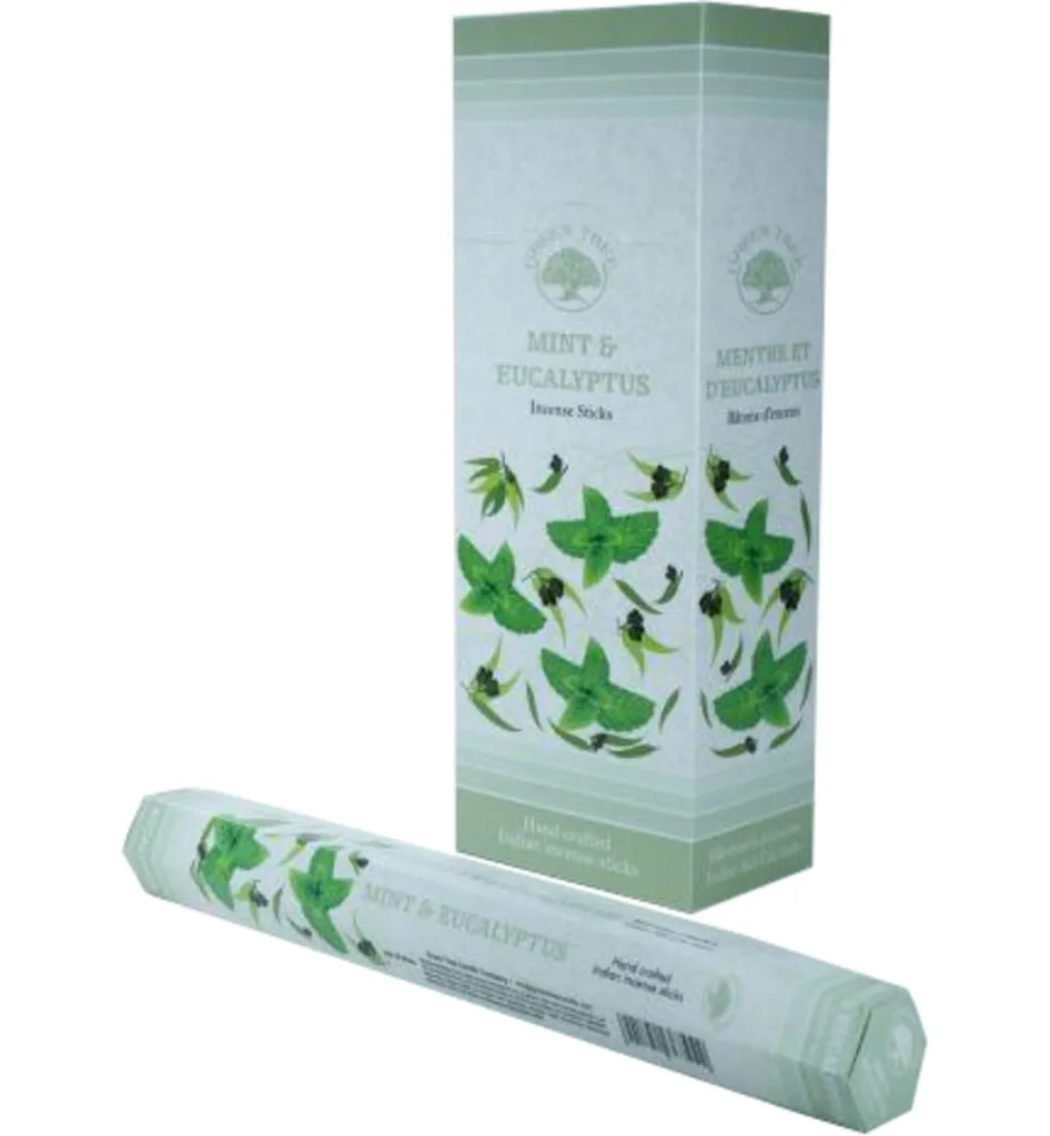 Green Tree Wierook Mint En Eucalyptus (20 stuks)