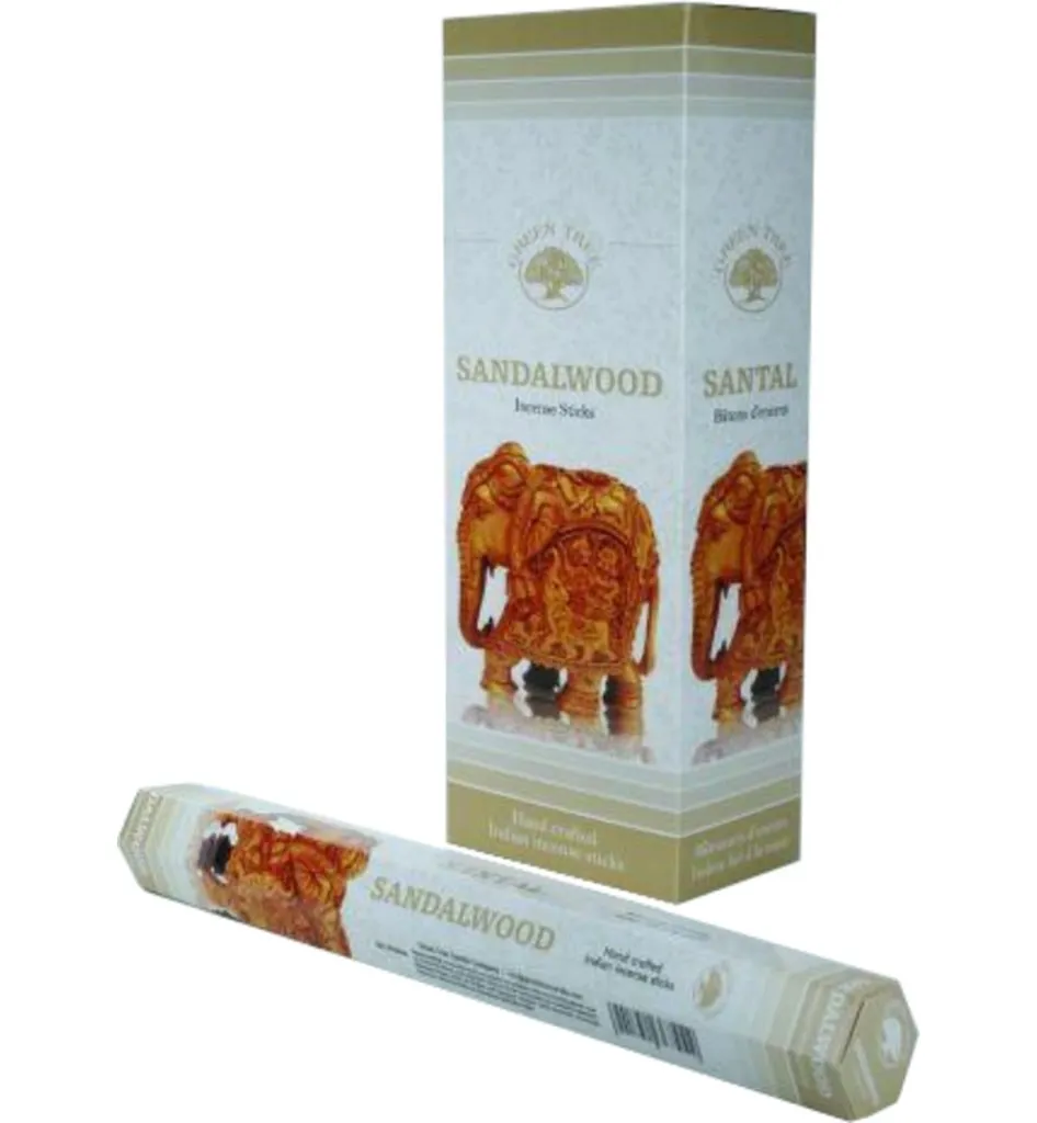 Green Tree Wierook Sandelwood (20 stuks)