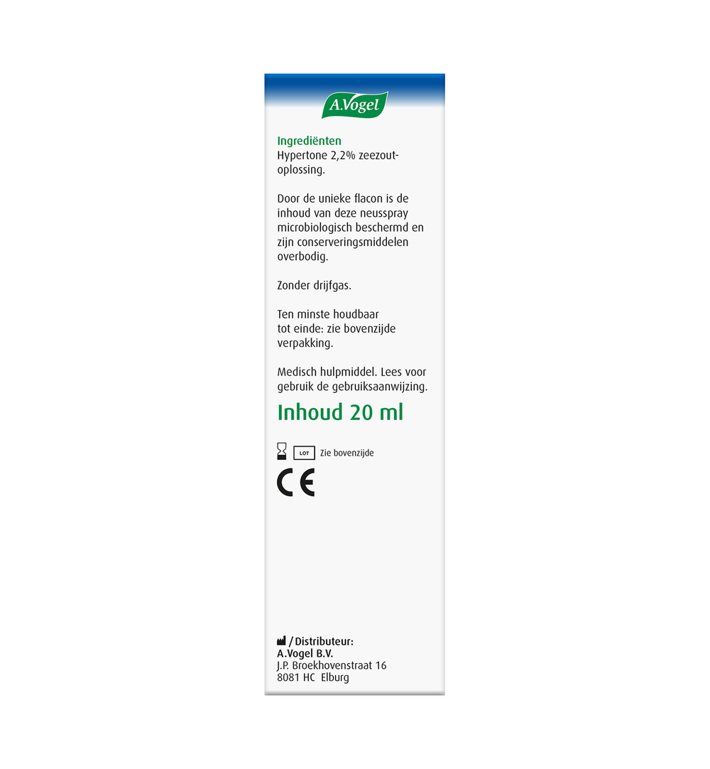 A.Vogel Cinuforce neusspray sterk (20 ml) - image 4