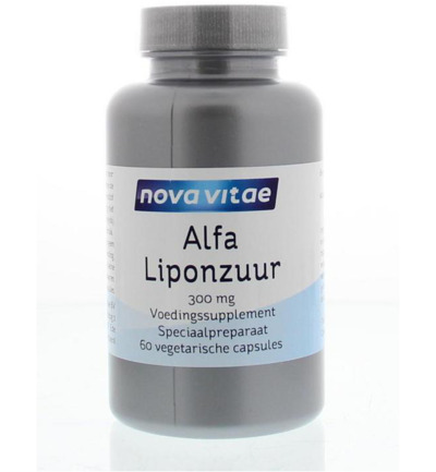 Nova Vitae Alfa liponzuur 300 mg (60 vega capsules)