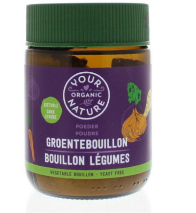 Your Organic Nature Groentebouillonpoeder Zonder Gist (150 gr)