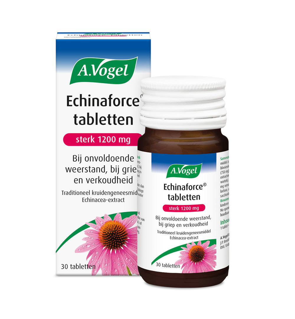 A.Vogel Echinaforce Sterk 1200Mg (30 Tabletten)