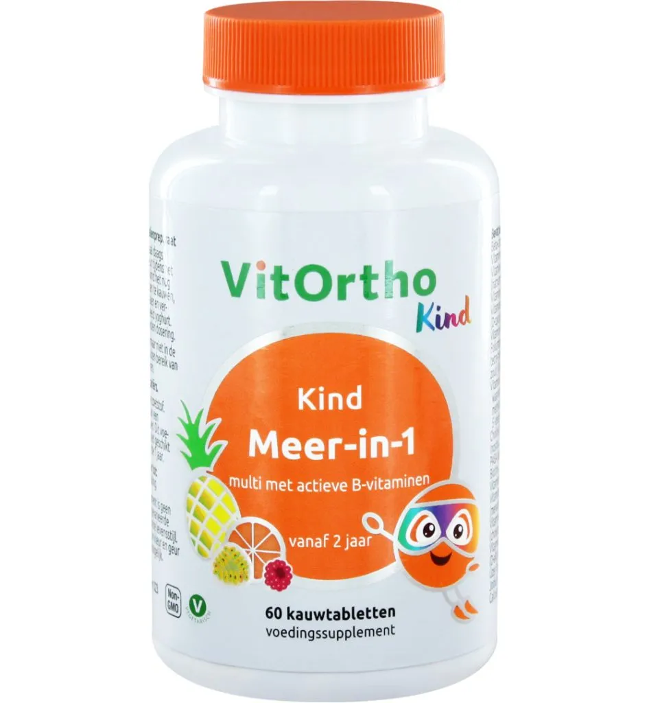 VitOrtho Meer in 1 kind (60 kauwtabletten)