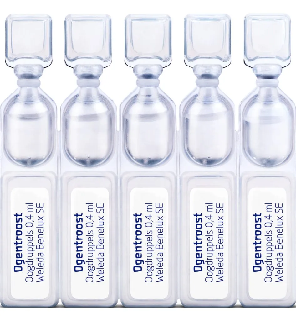 WELEDA Ogentroost oogdruppels 0.4ml (20 stuks)
