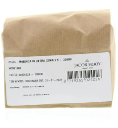Jacob Hooy Moringa oleifera gemalen (250 gr)