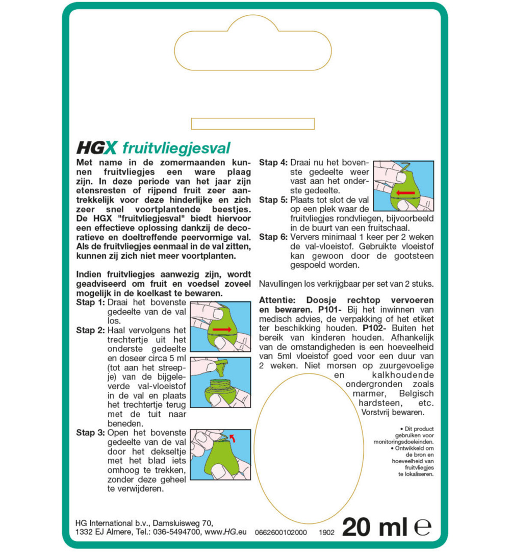 HG X Fruitvliegjesval (20 ml) - image 2