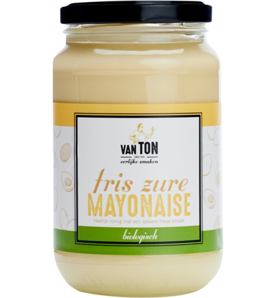 Van TON Mosterd Mayonaise Fris Zuur Bio (310 gr)