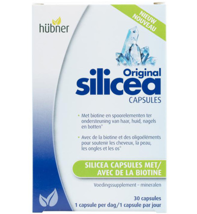 Hubner Original silicea met biotine (30 capsules)