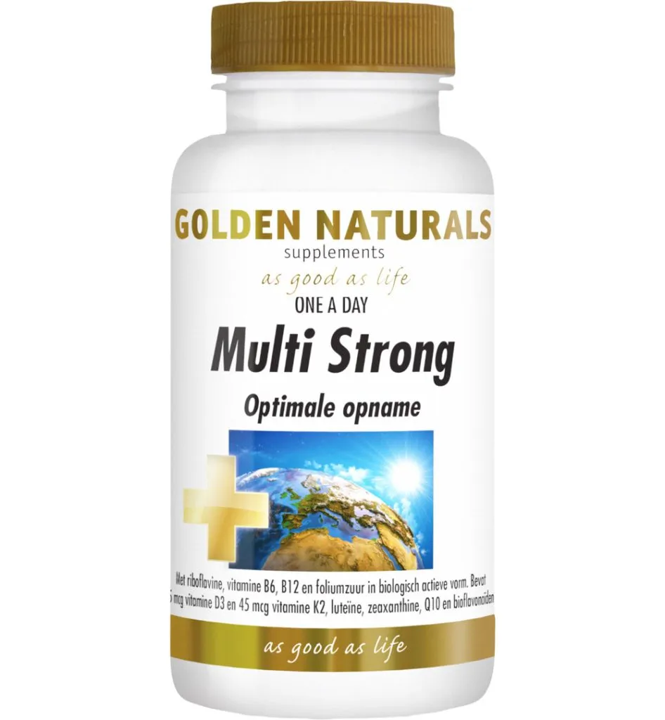 Golden Naturals Multi strong gold (30 tabletten)