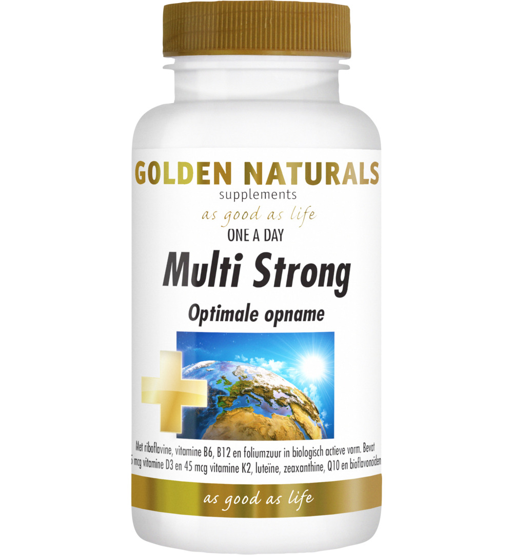 Golden Naturals Multi strong gold (30 tabletten)