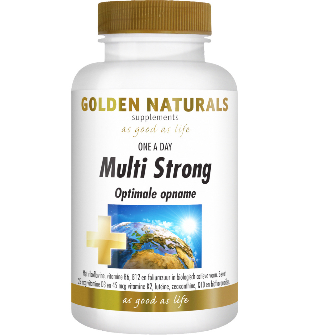 Golden Naturals Multi strong gold (60 tabletten)