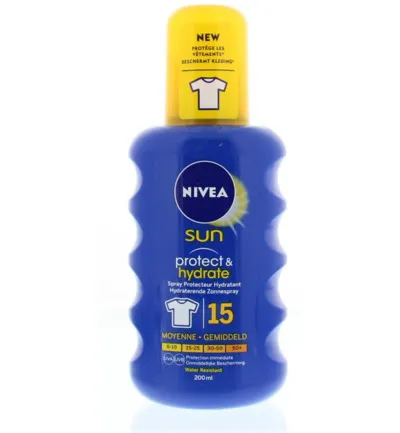 Nivea Sun protect & hydrate zonnespray SPF15 (200 ml)