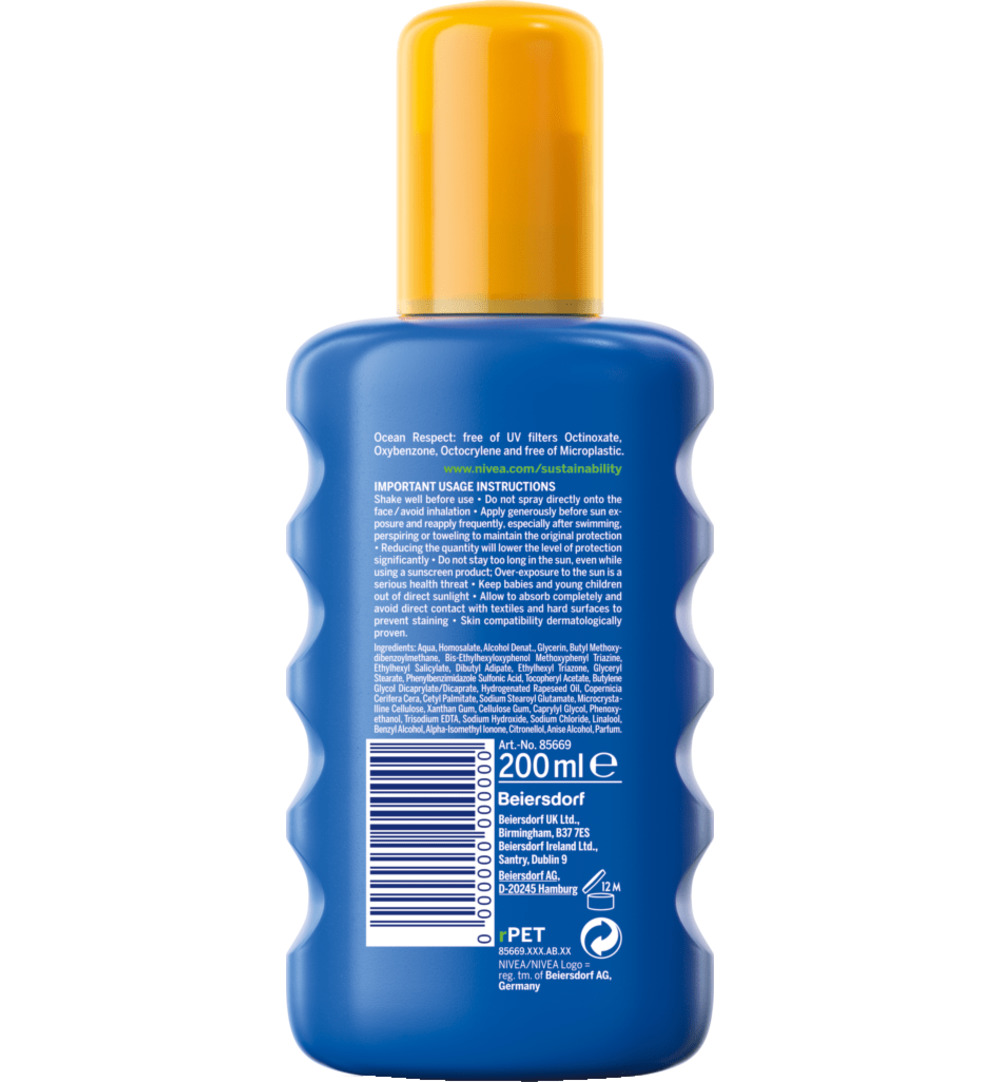 Nivea Sun protect & hydrate zonnespray SPF50 (200 ml)