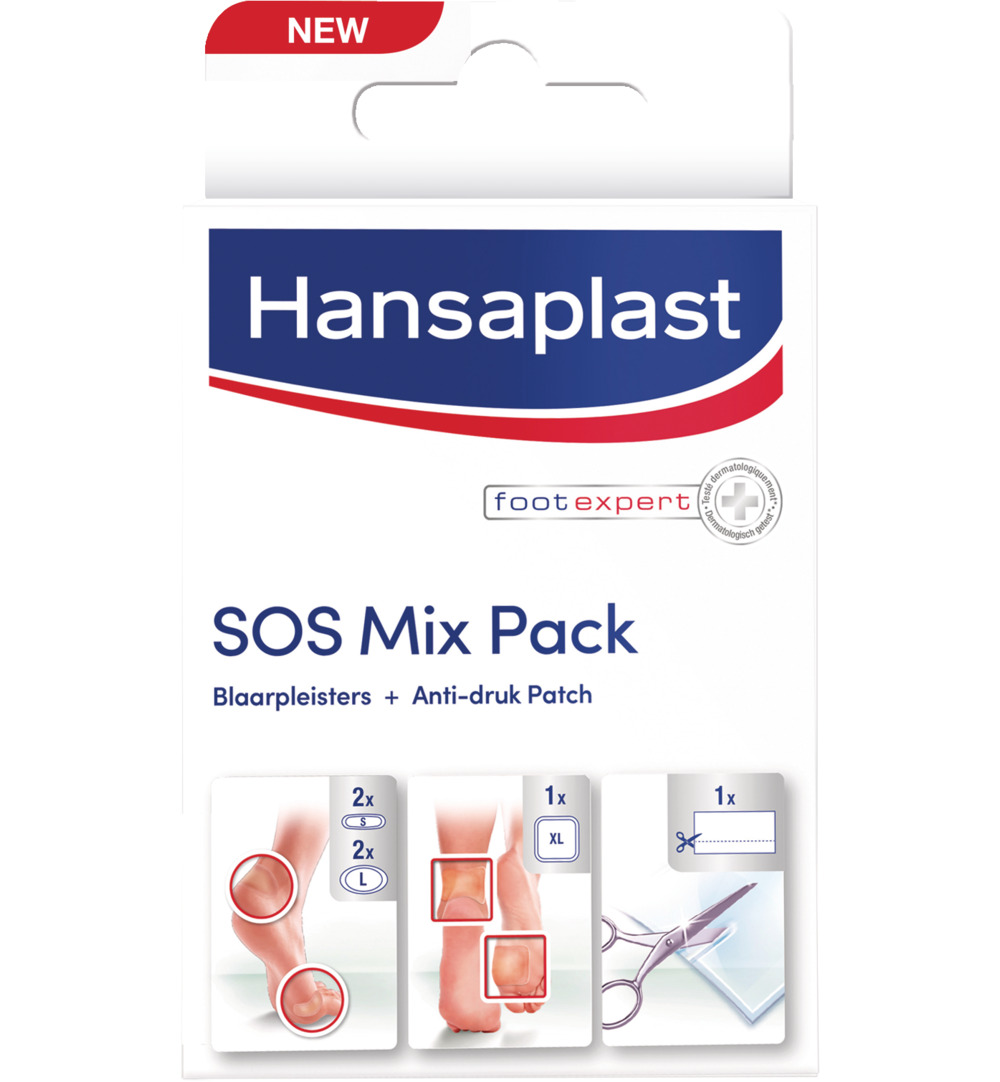 Hansaplast Sos Mix (6 stuks)
