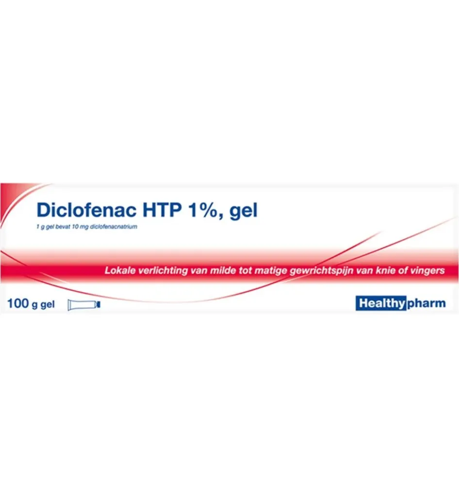 Healthypharm Diclofenac HTP 1% gel (100 gr)