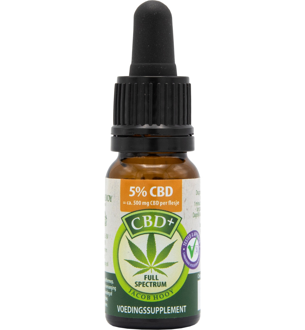 Jacob Hooy CBD Plus Olie 5% (10 ml)