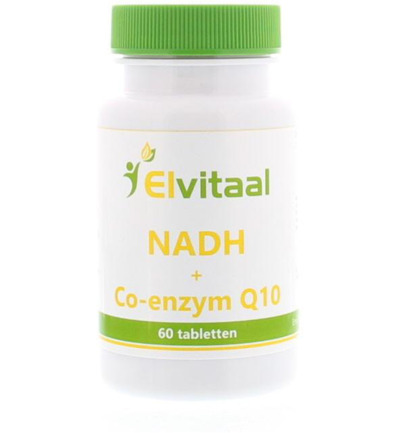 Elvitaal/Elvitum NADH met co-enzym Q10 (60 tabletten)