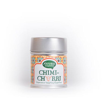 Natural Temptation Chimichurri Blikje Natural Spices Bio (40 gr)
