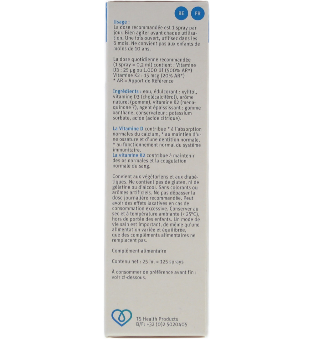 TS Choice Vitaminespray vitamine D3 + K2 (25 ml) - image 6