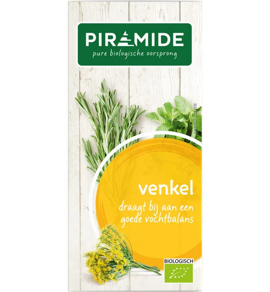 Piramide Venkel Thee Eko Bio (20 stuks)