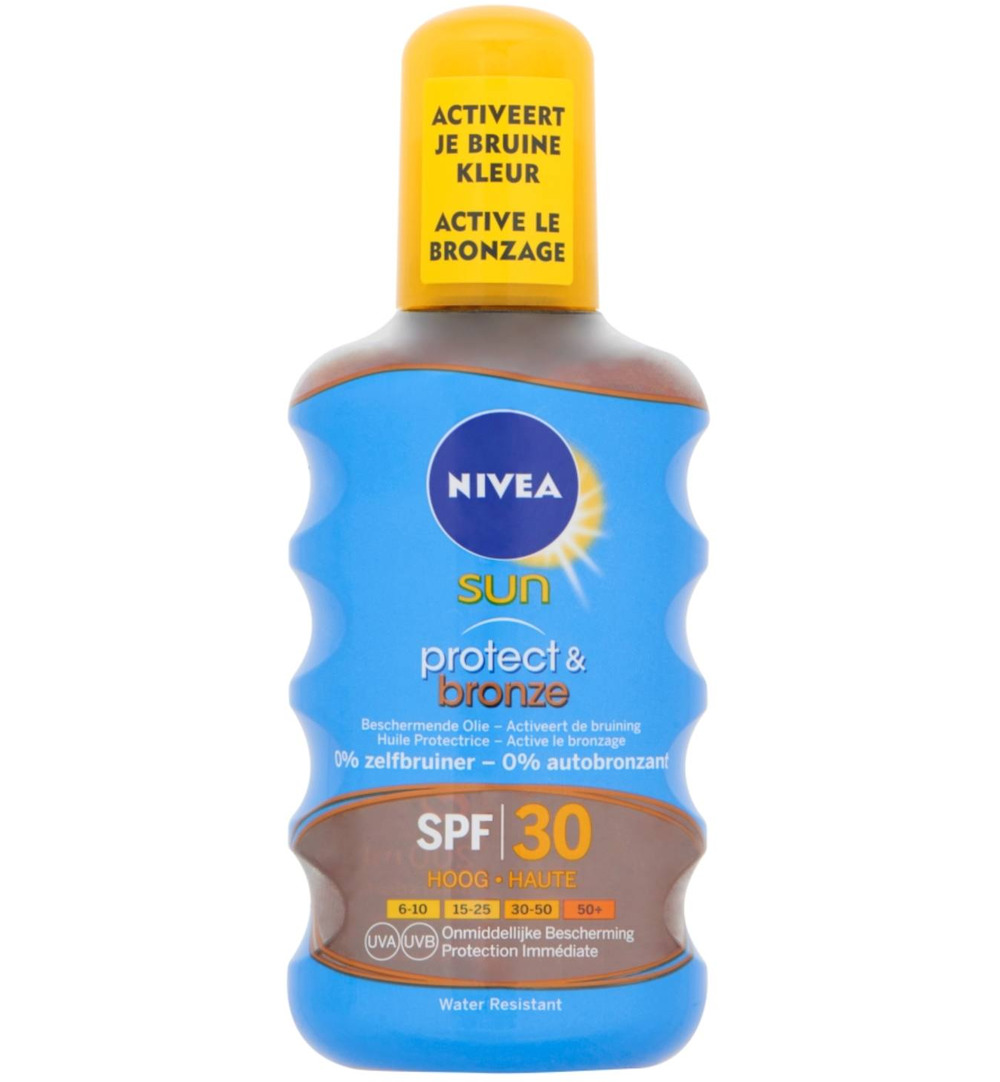 Nivea Sun protect & bronze olie spray SPF30 (200 ml) - image 2