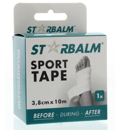 Star Balm Sport tape 3.8 cm x 10m single box (1 stuk)