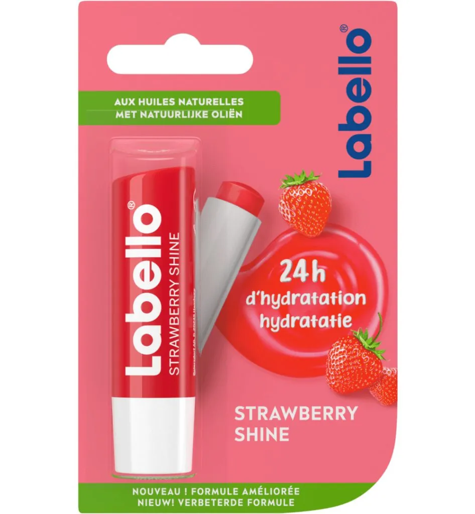 Labello Fruity shine strawberry blister (5,5 ml)