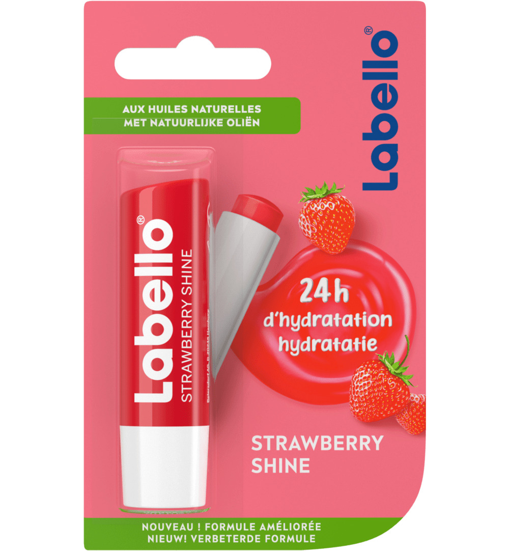 Labello Fruity shine strawberry blister (5,5 ml)