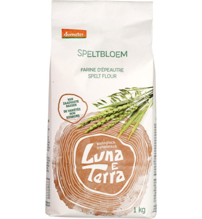 Luna E Terra Speltbloem Demeter Bio (1000 gr)