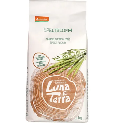 Luna E Terra Speltbloem Demeter Bio (1000 gr)