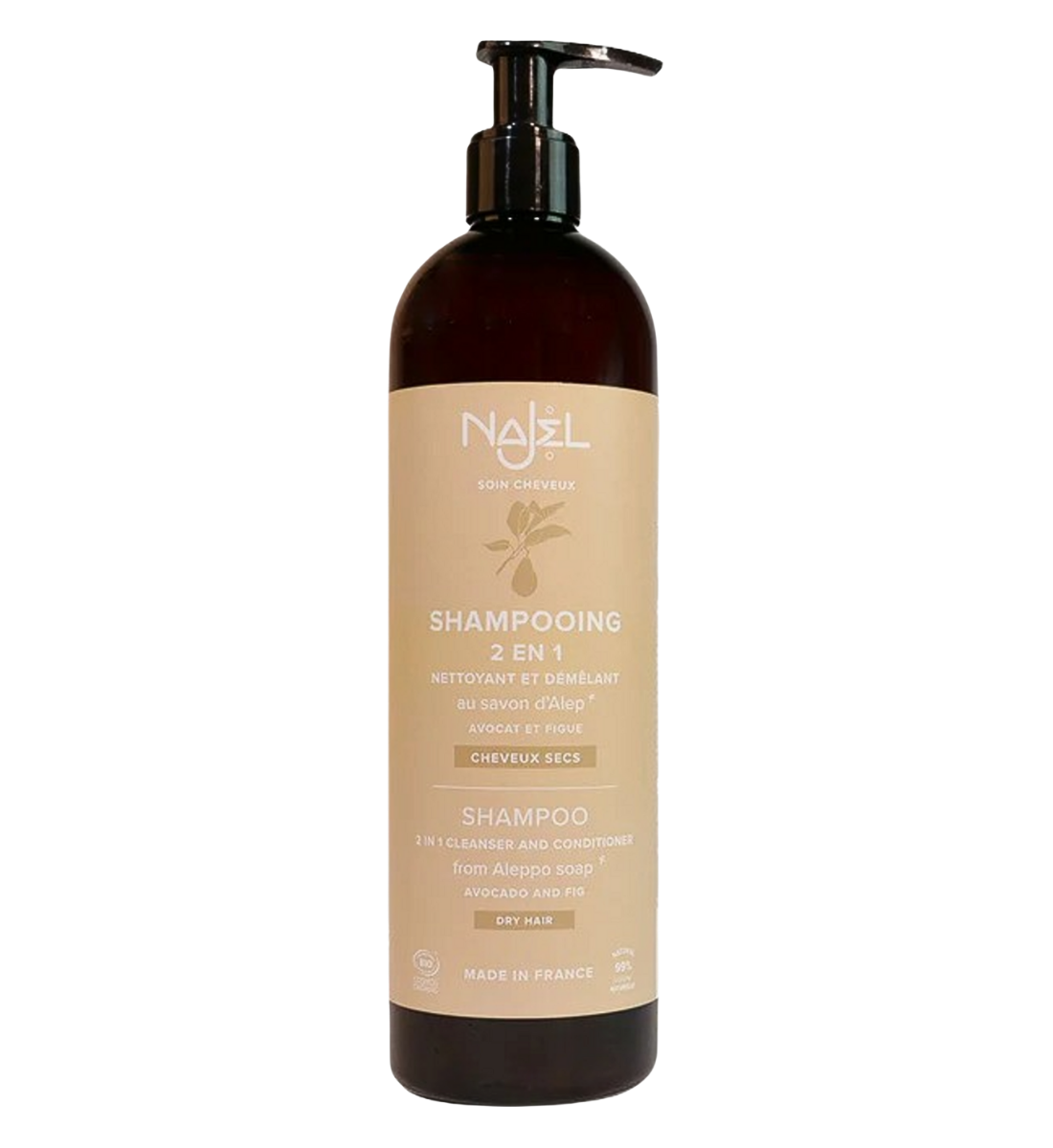 Najel Aleppo 2in1 Shampoo & Conditioner Dry Hair 500ml