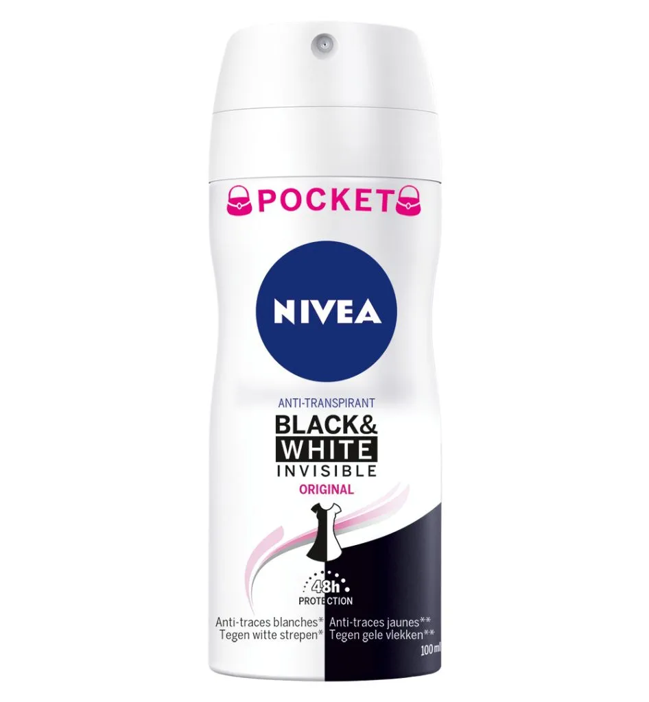 Nivea Deodorant black & white clear (100 ml)