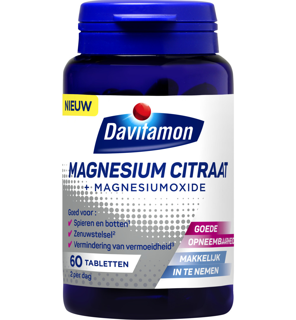 Davitamon Magnesium citraat (60 tabletten)