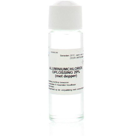 Fagron Aluminiumchloride oplossing 20% met depper (30 ml)