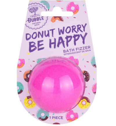 Treets Bubble Halve bruisbal be happy (1 stuk)